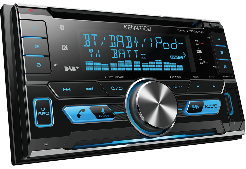 Kenwood DPX-7000DAB car media receiver Black – image 2