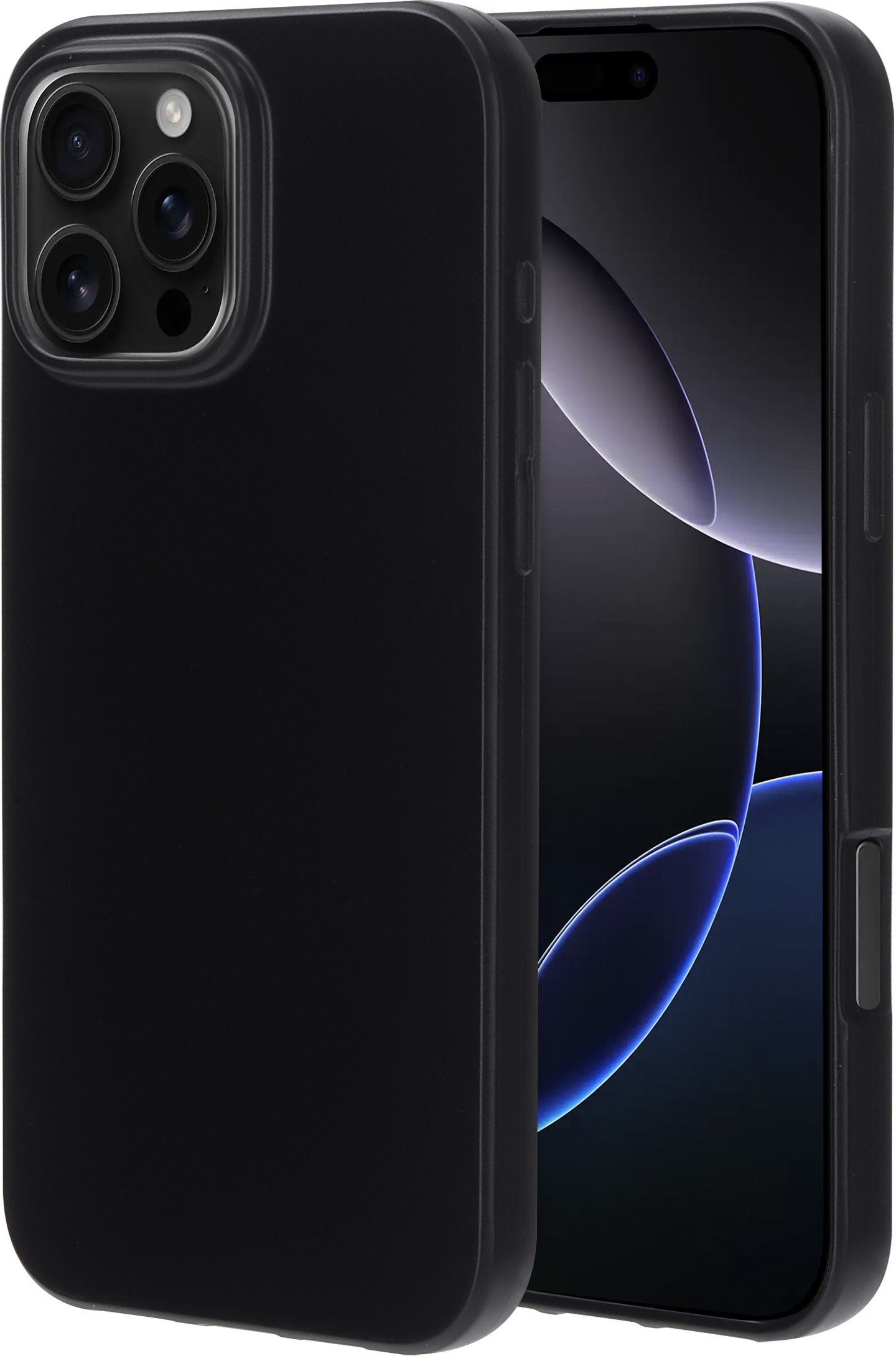 Mobiparts Classic TPU Case Apple iPhone 16 Pro Max Matt Black – image 1