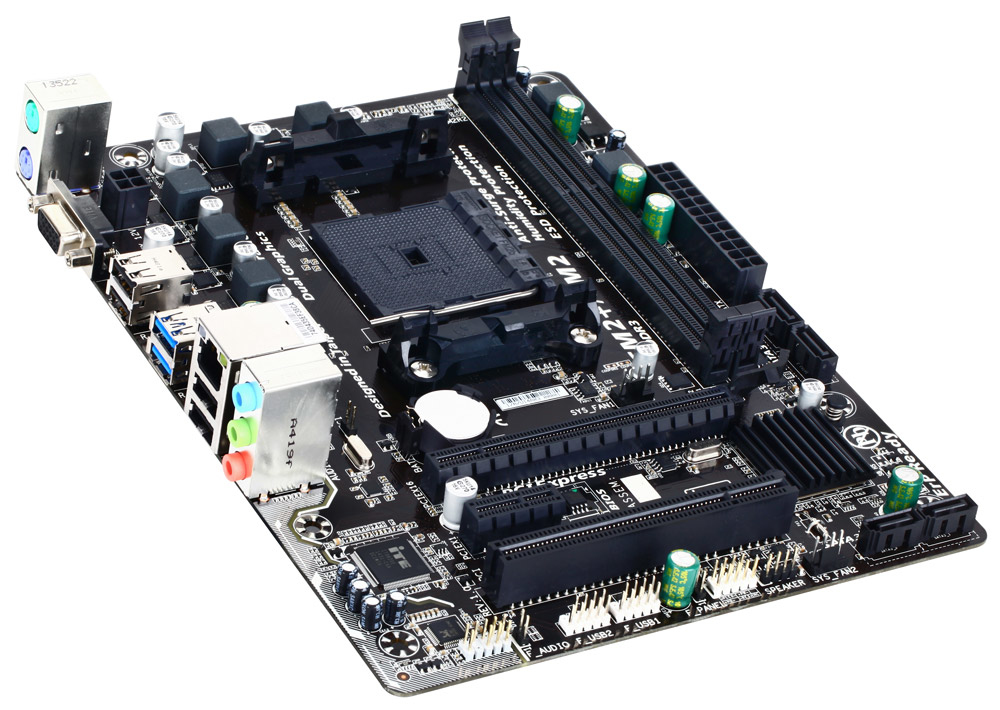GIGABYTE GA-F2A68HM-S1 motherboard AMD A68H Socket FM2+ micro ATX – image 3