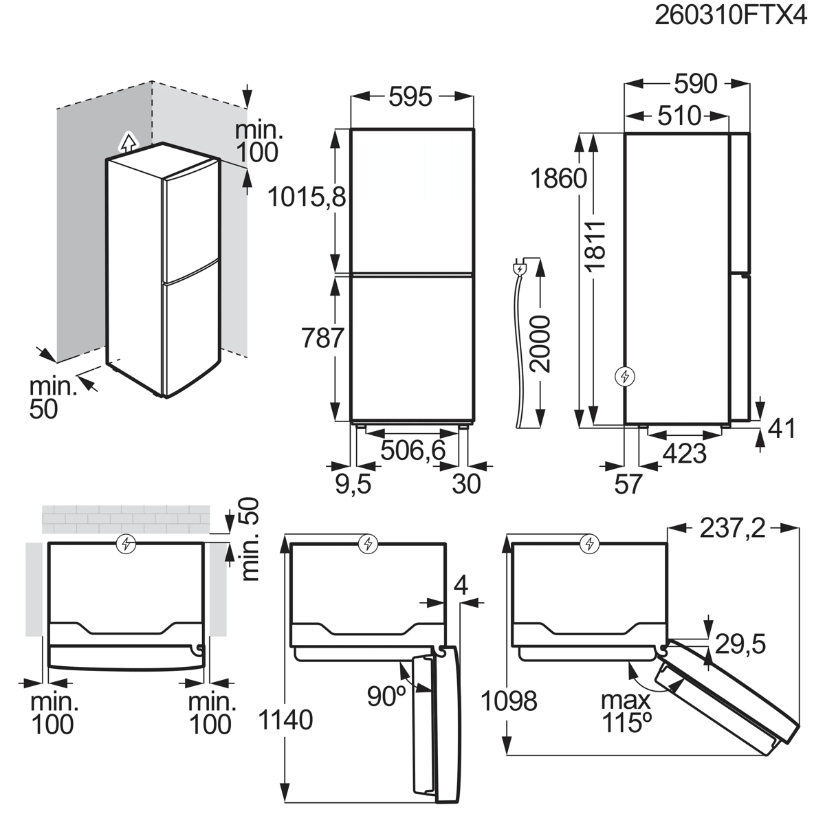 Electrolux LNB6MD30U0 Freestanding – image 7
