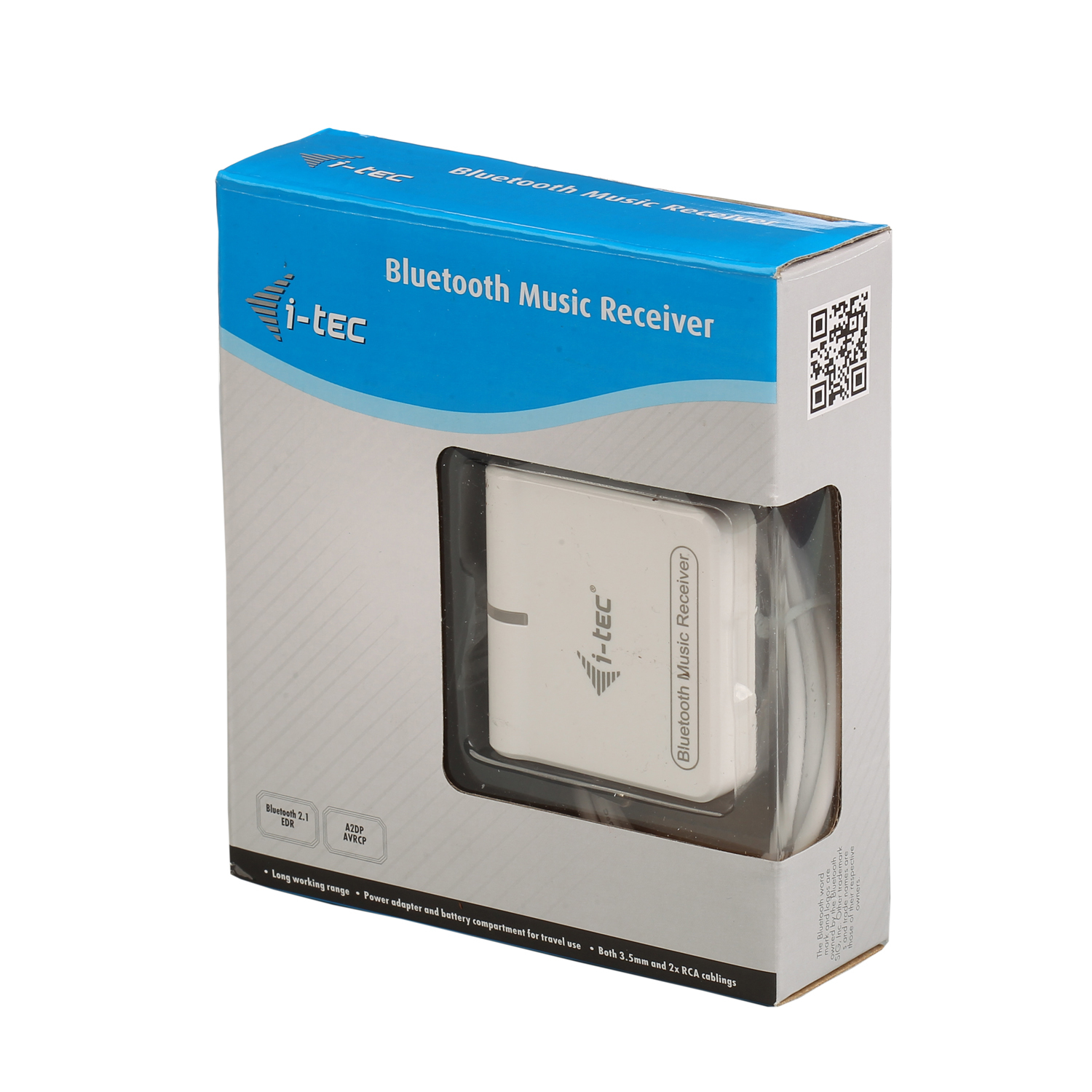 i-tec BT2HIFI Bluetooth music receiver 10 m White – image 2