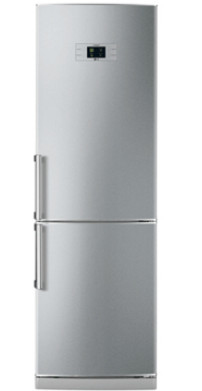 LG GCD-3921AC fridge-freezer Freestanding Stainless steel – image 1
