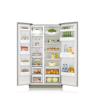 Samsung RS3075DAC side-by-side refrigerator Freestanding – image 4