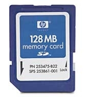 HP 128MB SD Memory Card