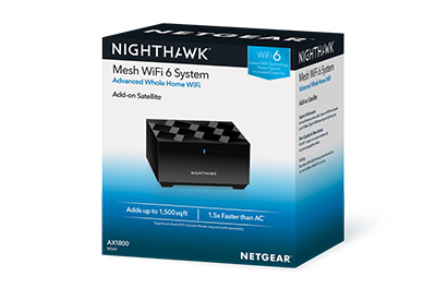 NETGEAR Nighthawk Mesh WiFi 6 Add-On Satellite – image 2