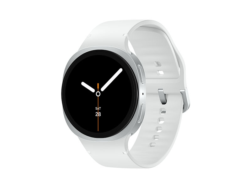 Samsung Galaxy Watch 8, Bluetooth, 44mm, Sport Band, White, S/M + Sport Band, White, M/L – image 1