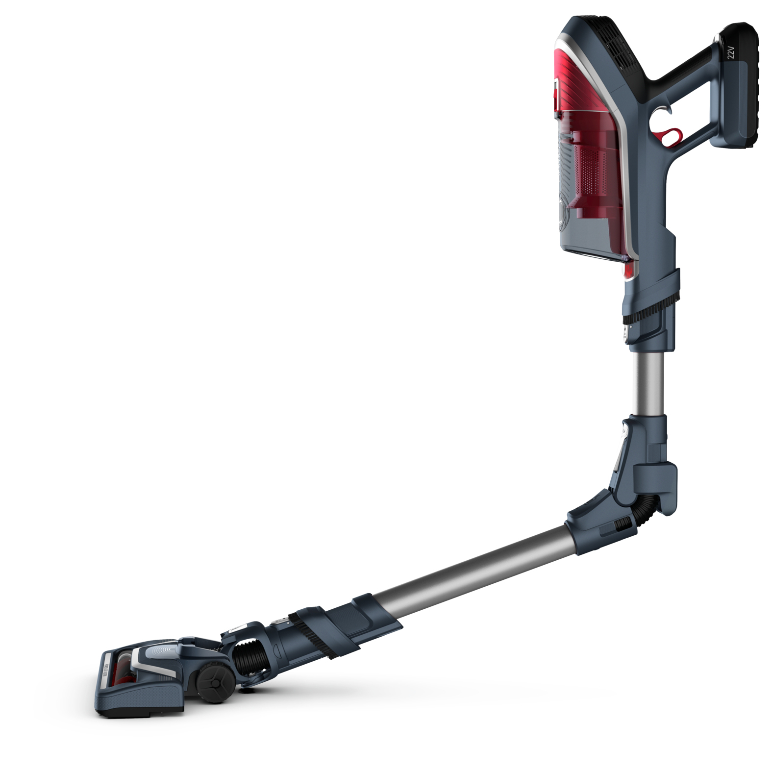 Rowenta X-Force RH9677 2-in-1 stick vacuum Battery Dry Bagless Grey, Red – image 4