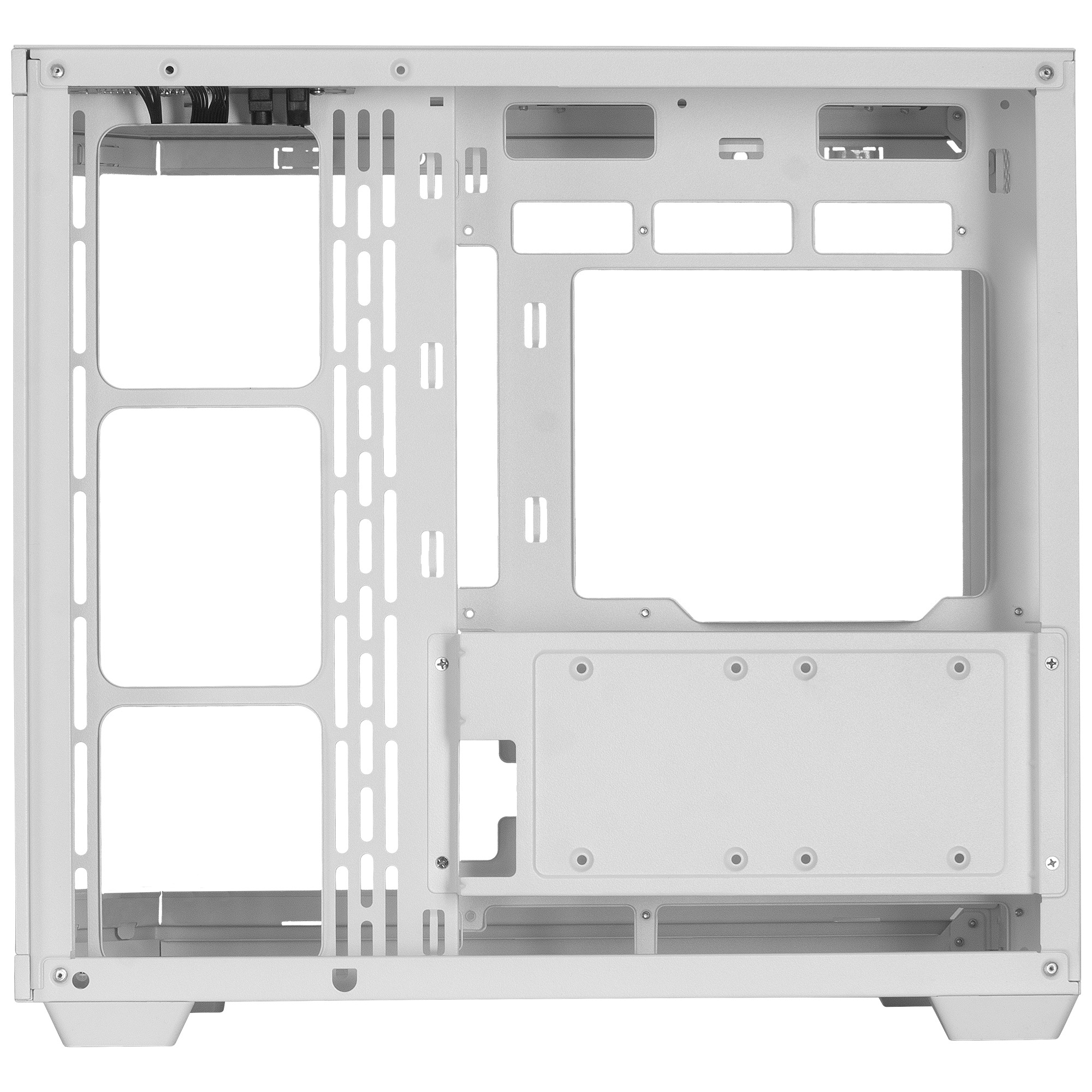 Mars Gaming MC3TCORELCDW computer case Midi Tower White – image 7
