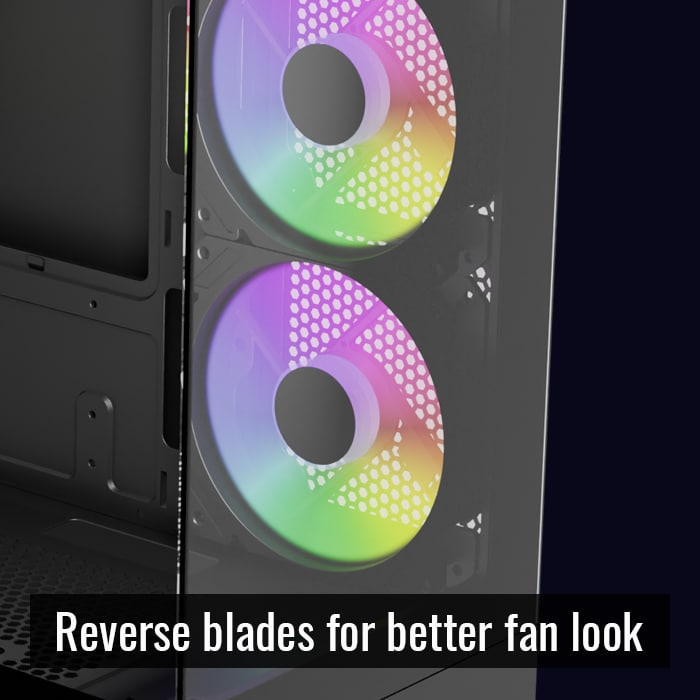 Aerocool Viewport-Mini-BK-v2 Mini Tower Black – image 9