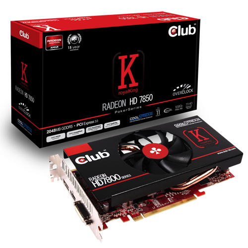 CLUB3D Radeon HD 7850 royalKing 2GB – image 2