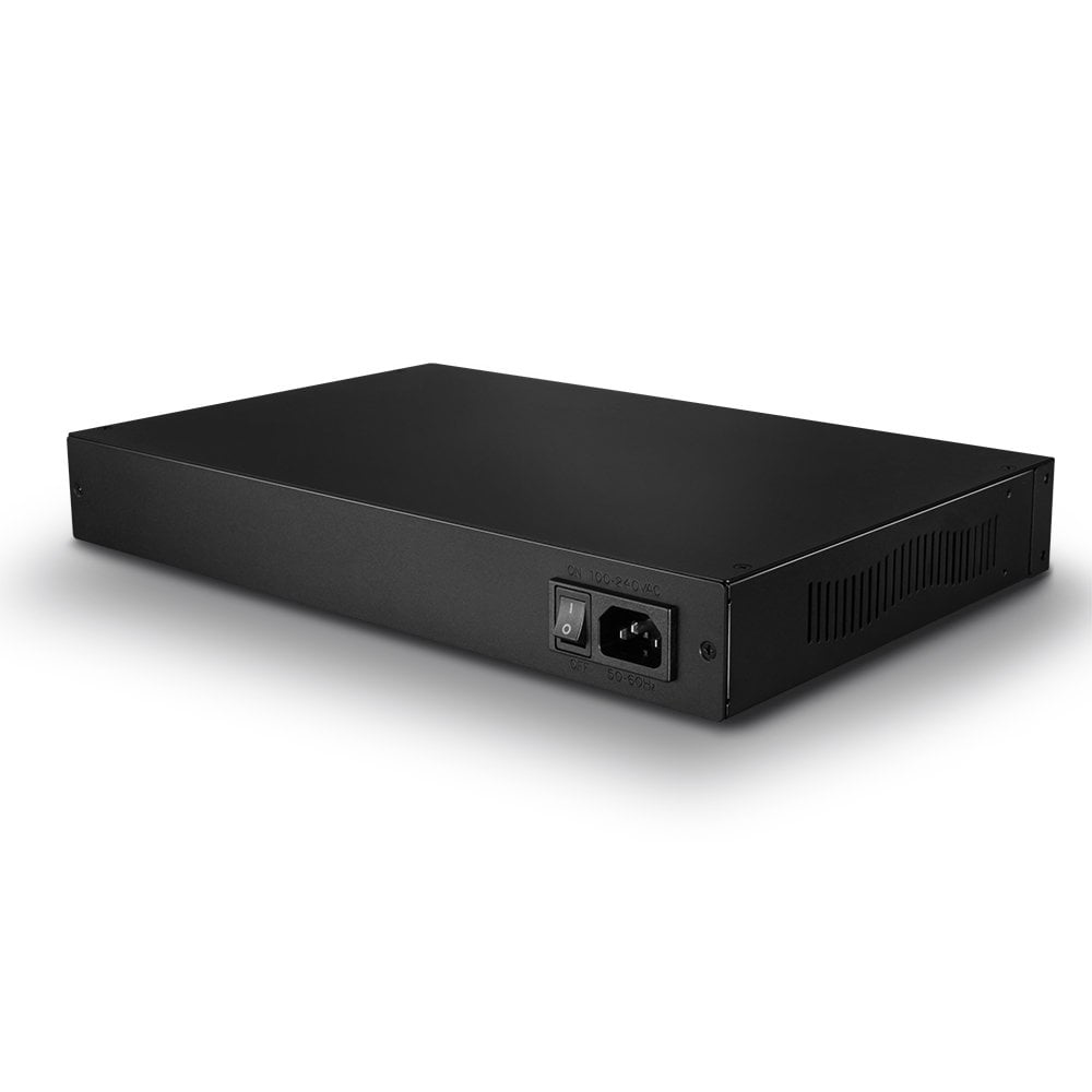 Lindy 16 Port + 2 SFP Gigabit Managed Switch PoE – image 2