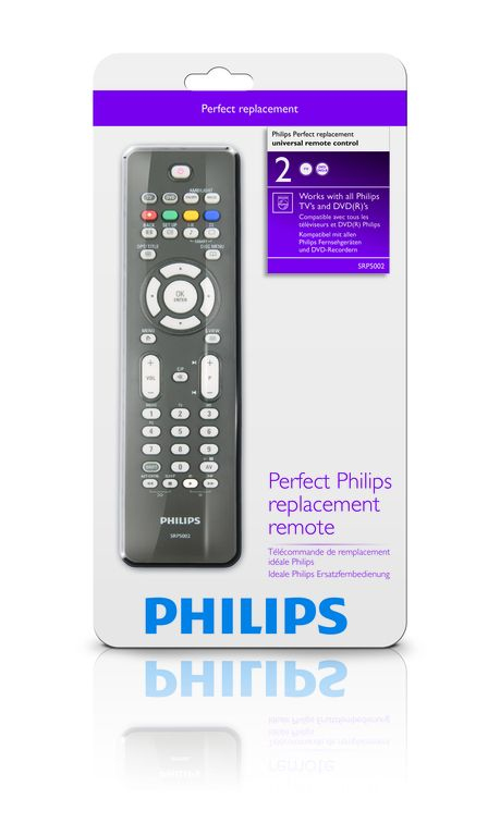 Philips Perfect replacement Universal remote control SRP5002/10 – image 4