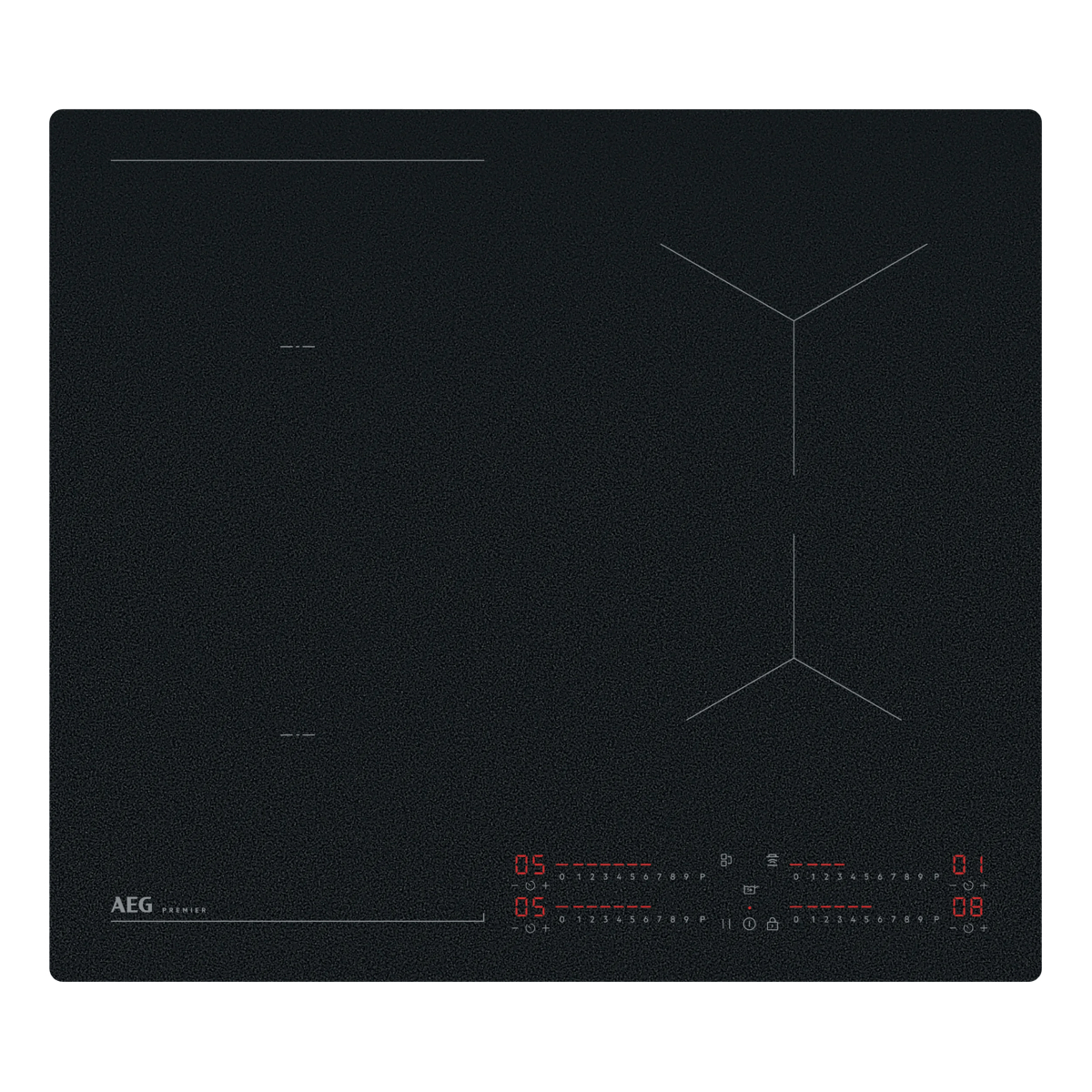 AEG PI7000S60 Black Built-in