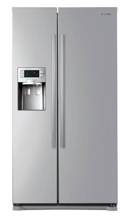 Samsung RS-H5UHTS side-by-side refrigerator Freestanding Silver