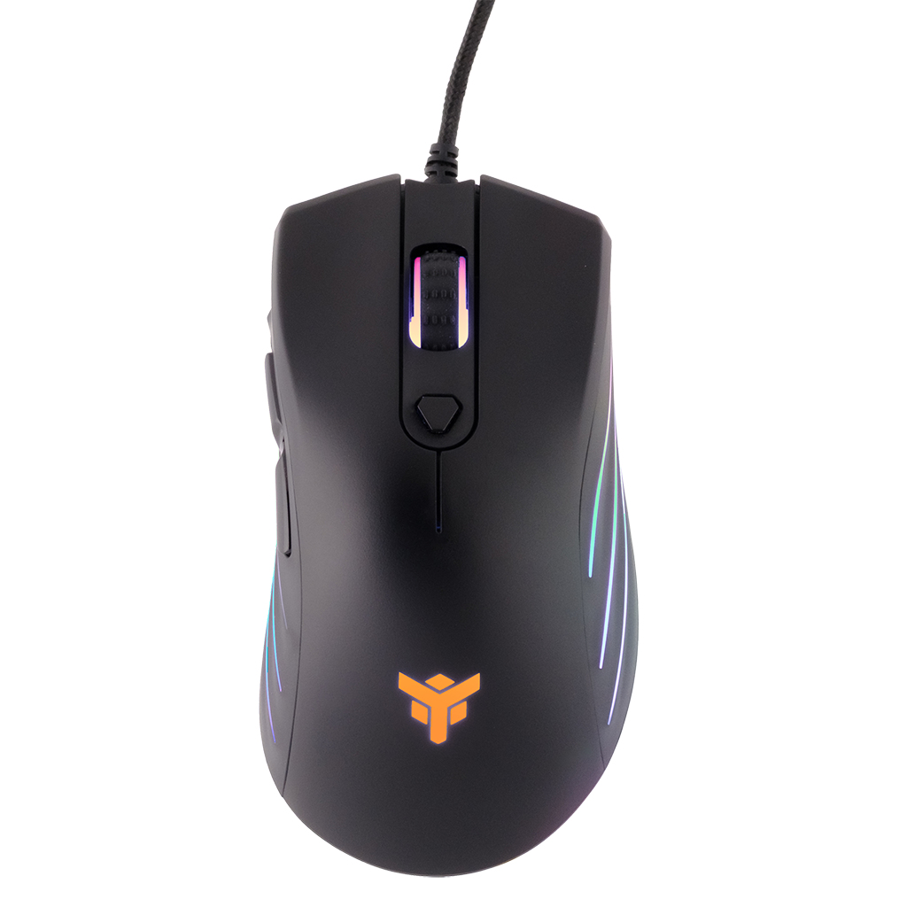 itek T20 keyboard Mouse included Gaming USB Italian Black – image 9