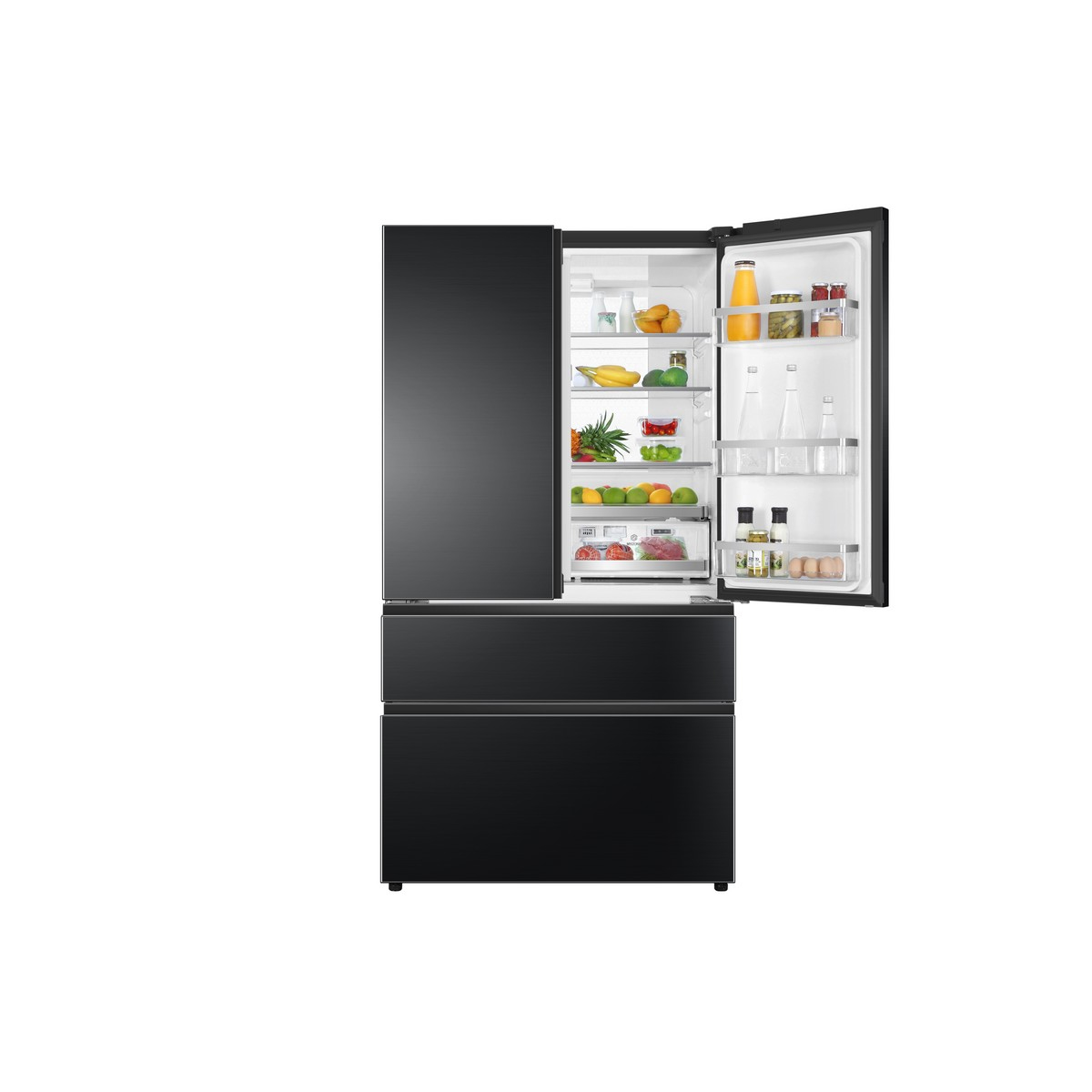 Haier HB25FSNAAA side-by-side refrigerator Freestanding – image 4