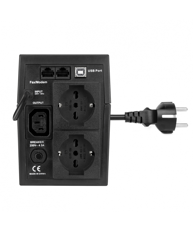 Vultech UPS1050VA-PRO uninterruptible power supply (UPS) Line-Interactive 1.05 kVA – image 3