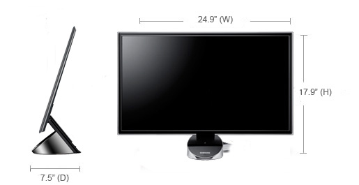 Samsung LT27A750 computer monitor – image 2
