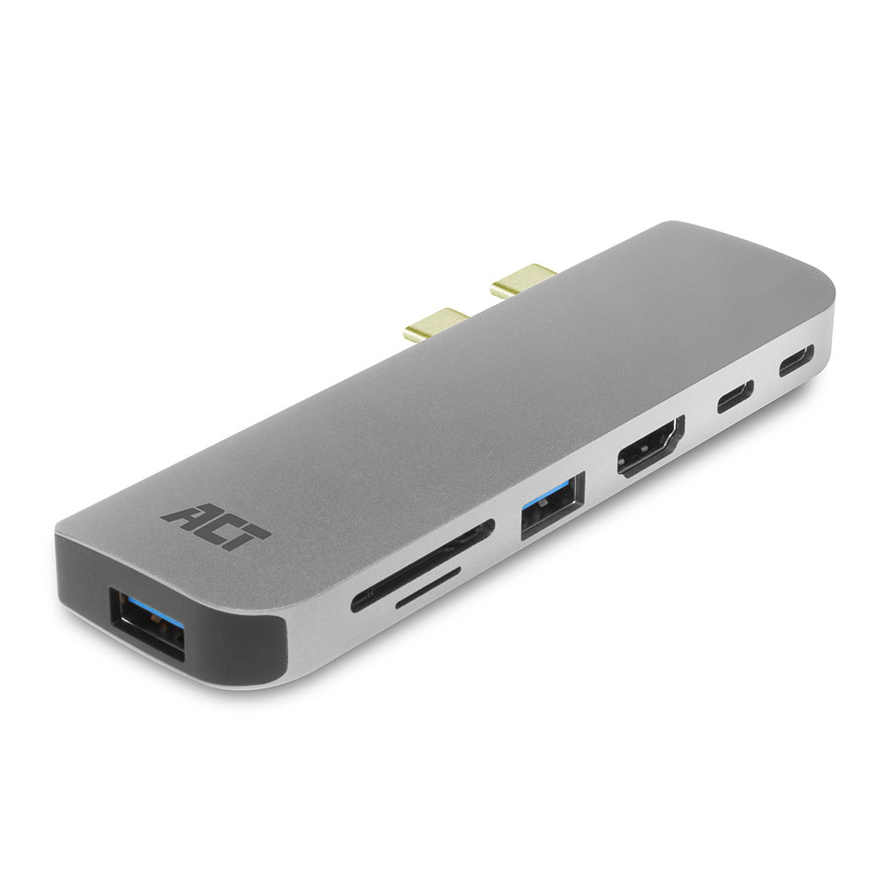 ACT USB-C Thunderbolt™ 3 docking station, HDMI, ethernet, USB hub, card reader, PD pass-through – image 3