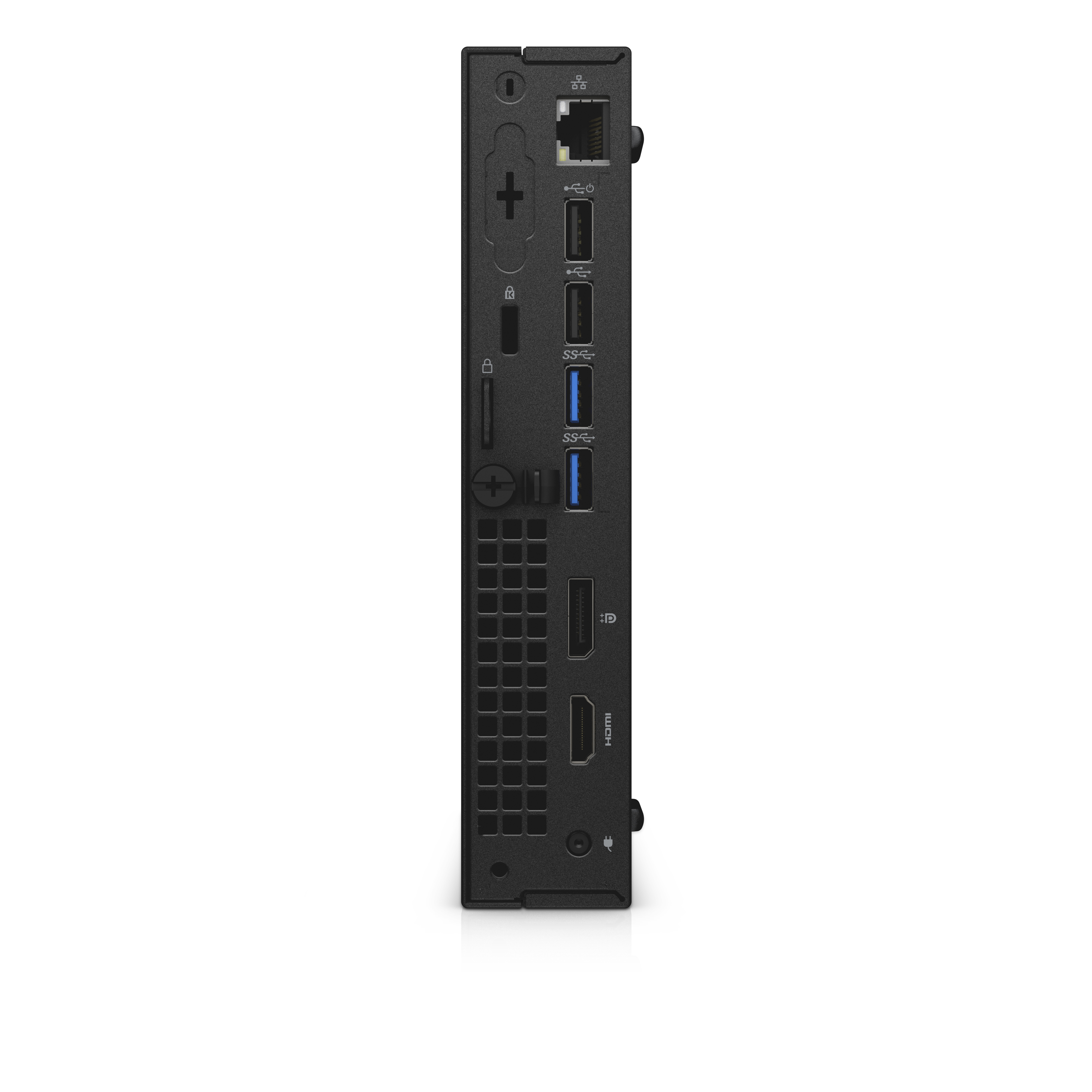 DELL OptiPlex 3050m Intel® Core™ i3 i3-7100T 8 GB DDR4-SDRAM 128 GB SSD Windows 10 Pro Mini PC Black image 2
