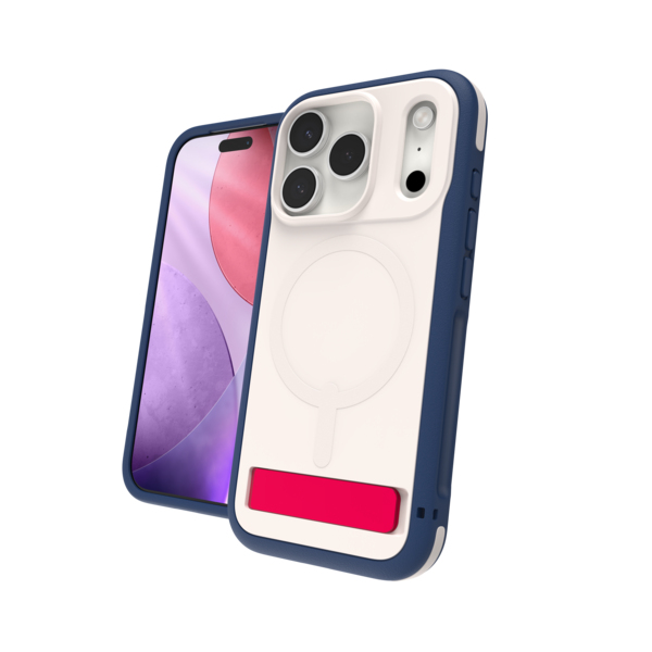 ZAGG Sedona Snap Kickstand coque de protection pour téléphones portables 16 cm (6.3") Housse Bleu, Blanc, Rouge