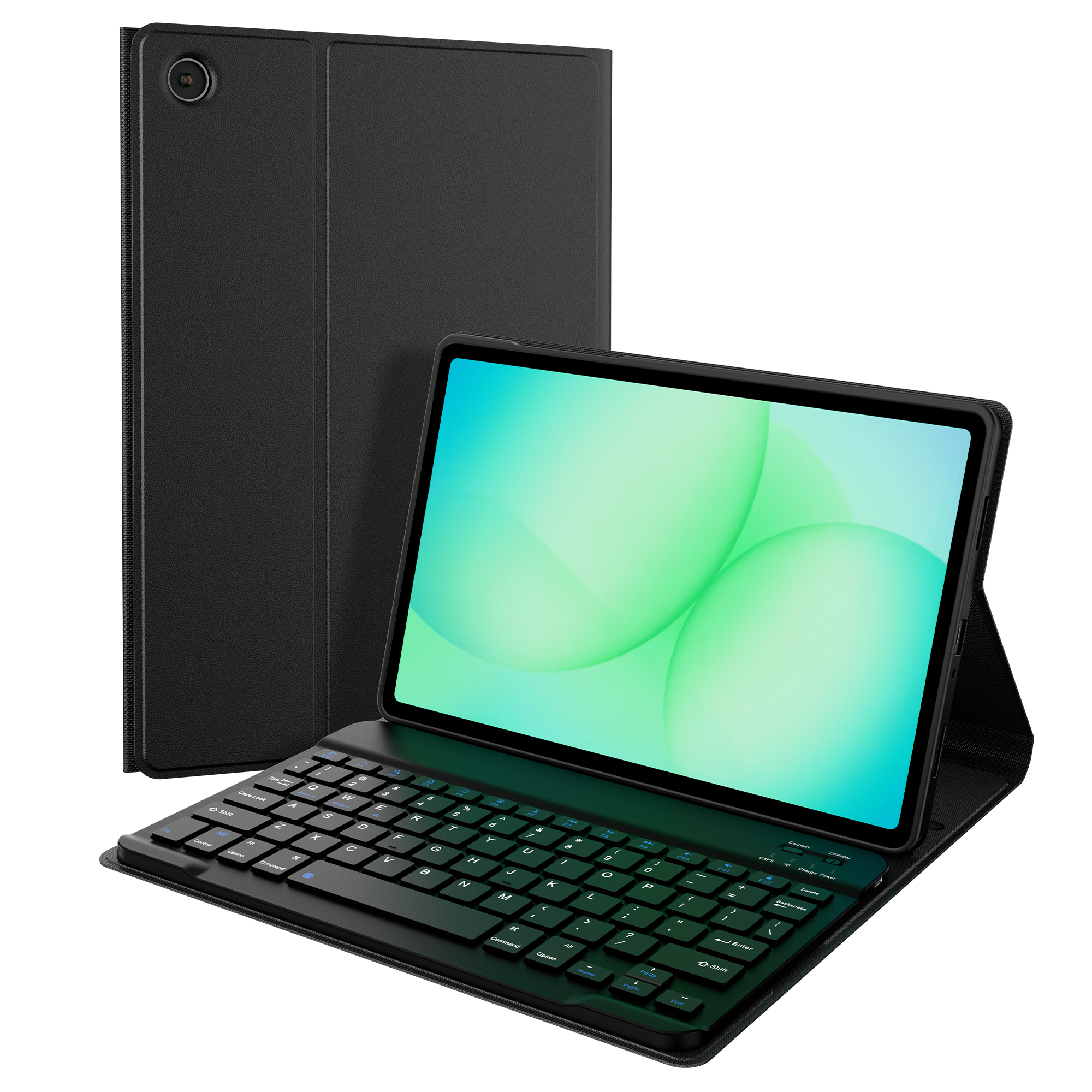 SH00092702 mobile device keyboard QWERTZ German Bluetooth Black