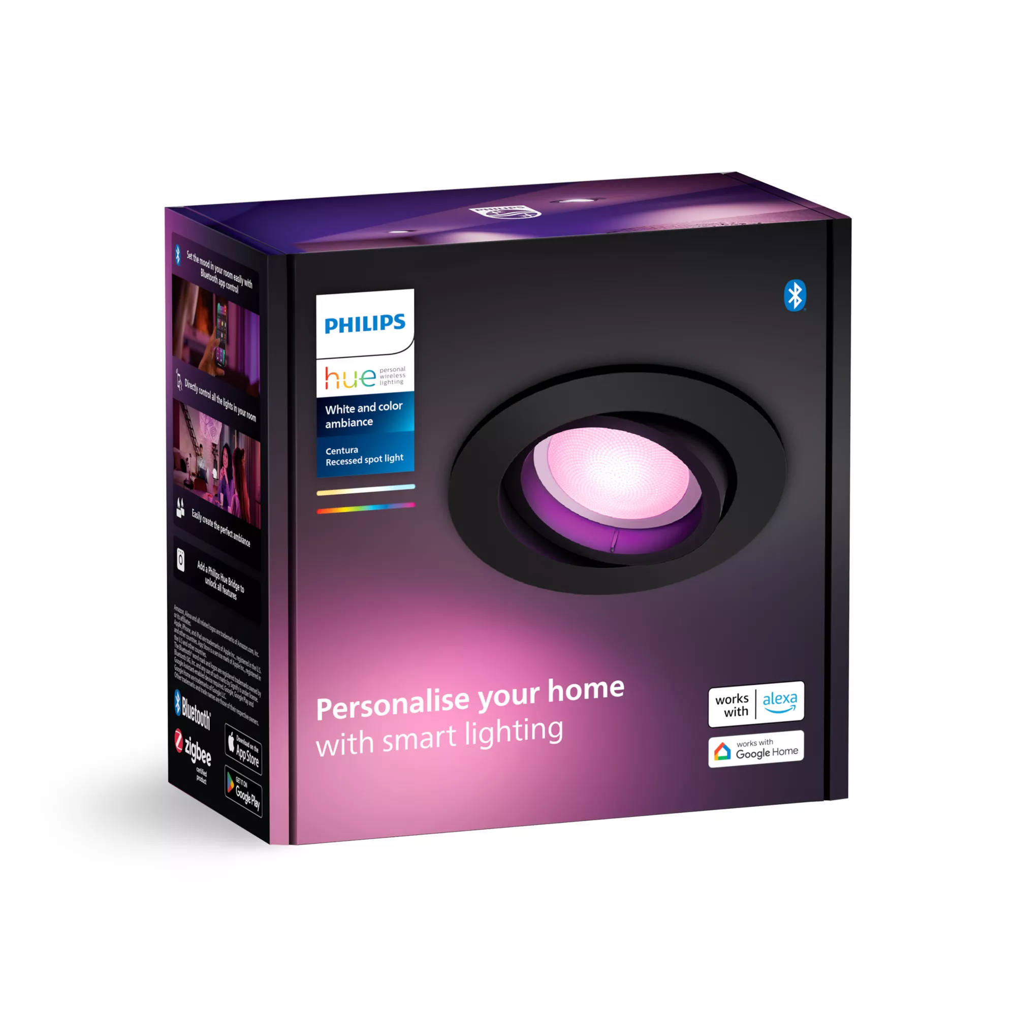 Philips by Signify Philips Hue White and colour ambience Centura recessed spotlight – image 3