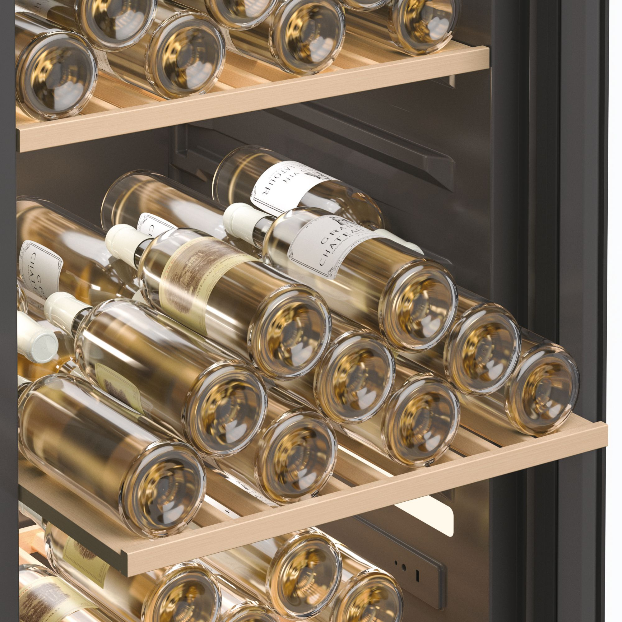 Haier Wine Bank 60 Series 5 HWS247GGU1 Compressor wine cooler Freestanding Black 247 bottle(s) – image 9