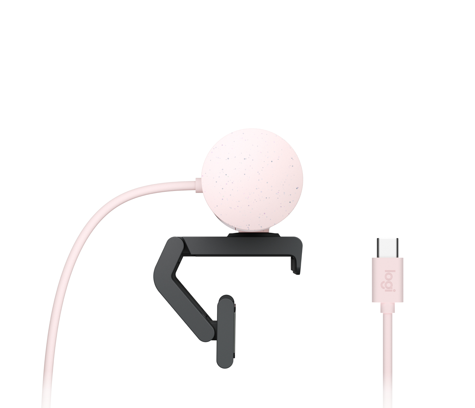 Cámara Web Logitech Brio 500 - 1080P - Micrófono - USB-C - Rosa - 960-001418 Cámara Web Logitech Brio 500 - 1080P - Micrófono - USB-C - Rosa - 960-001418