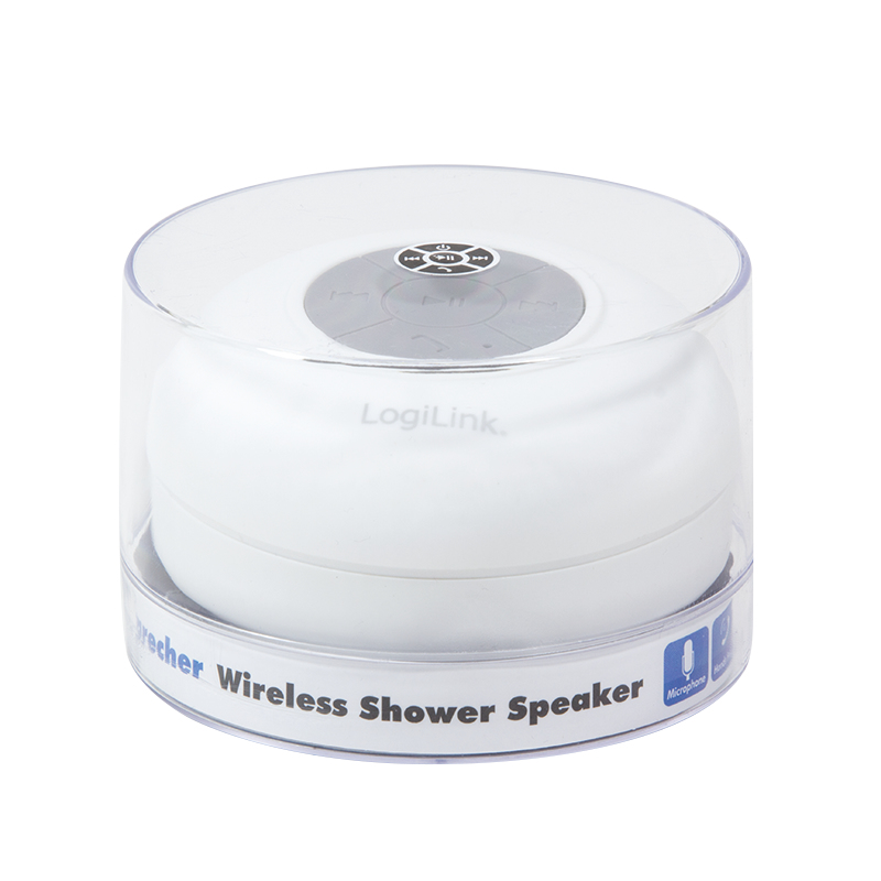 LogiLink SP0052W portable/party speaker Grey, White 3 W image 9