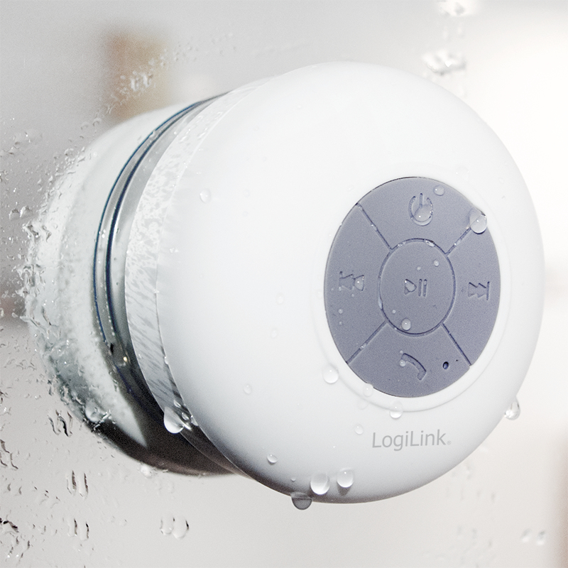 LogiLink SP0052W portable/party speaker Grey, White 3 W image 6