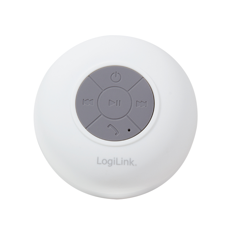 LogiLink SP0052W portable/party speaker Grey, White 3 W image 8
