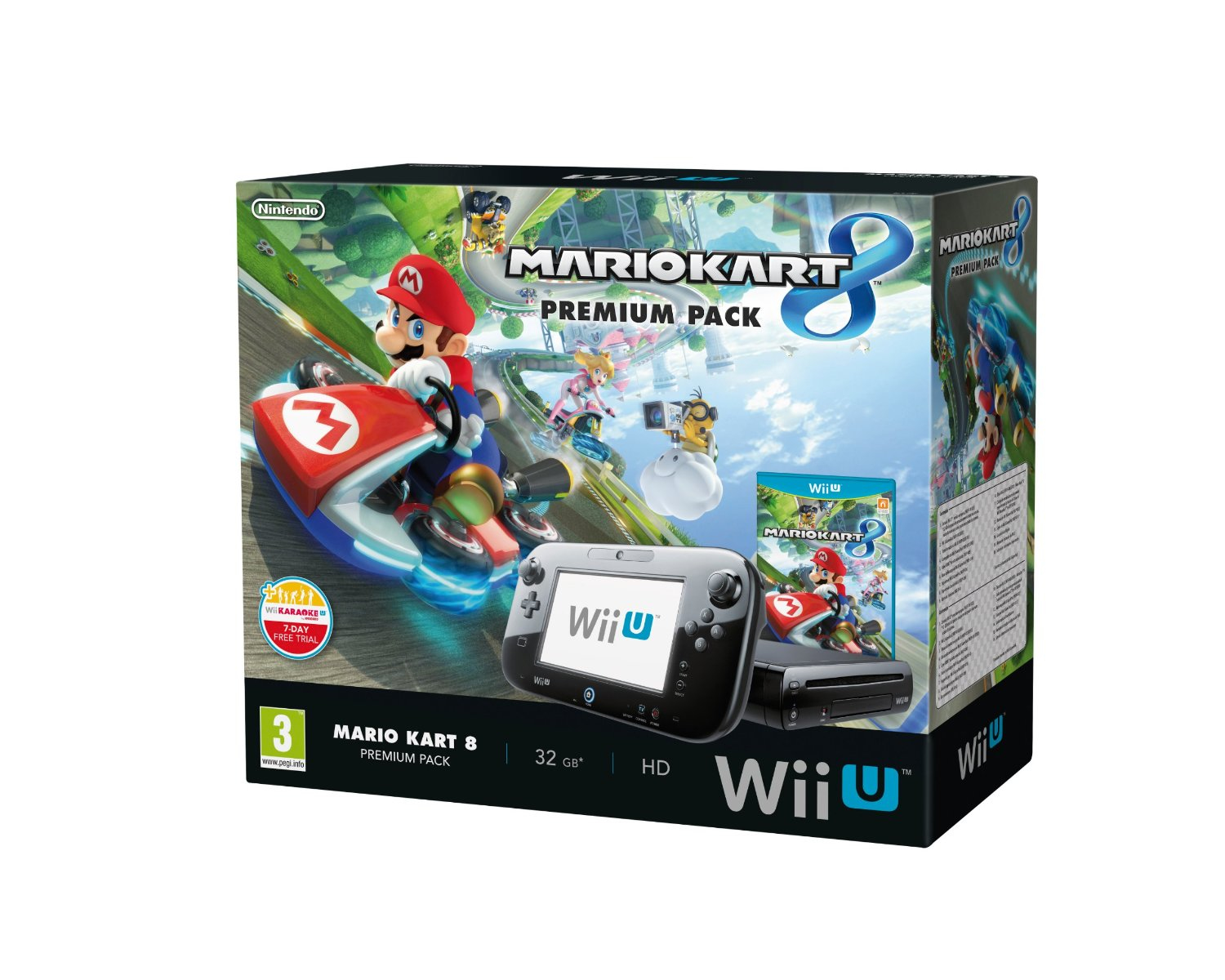 Nintendo Wii U: Premium Pack + Mario Kart 8 – image 1