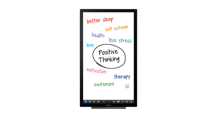Sharp PN-L401C computer monitor 100.3 cm (39.5″) 1920 x 1080 pixels LCD Touchscreen Tabletop Black image 2