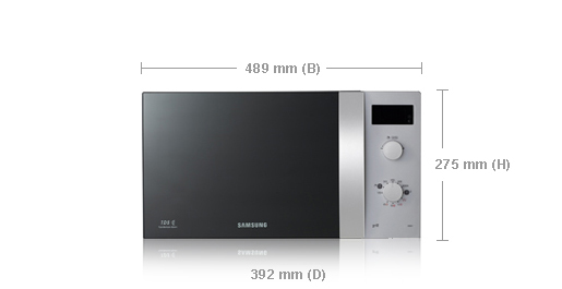 Samsung GE82V-SS microwave – image 2