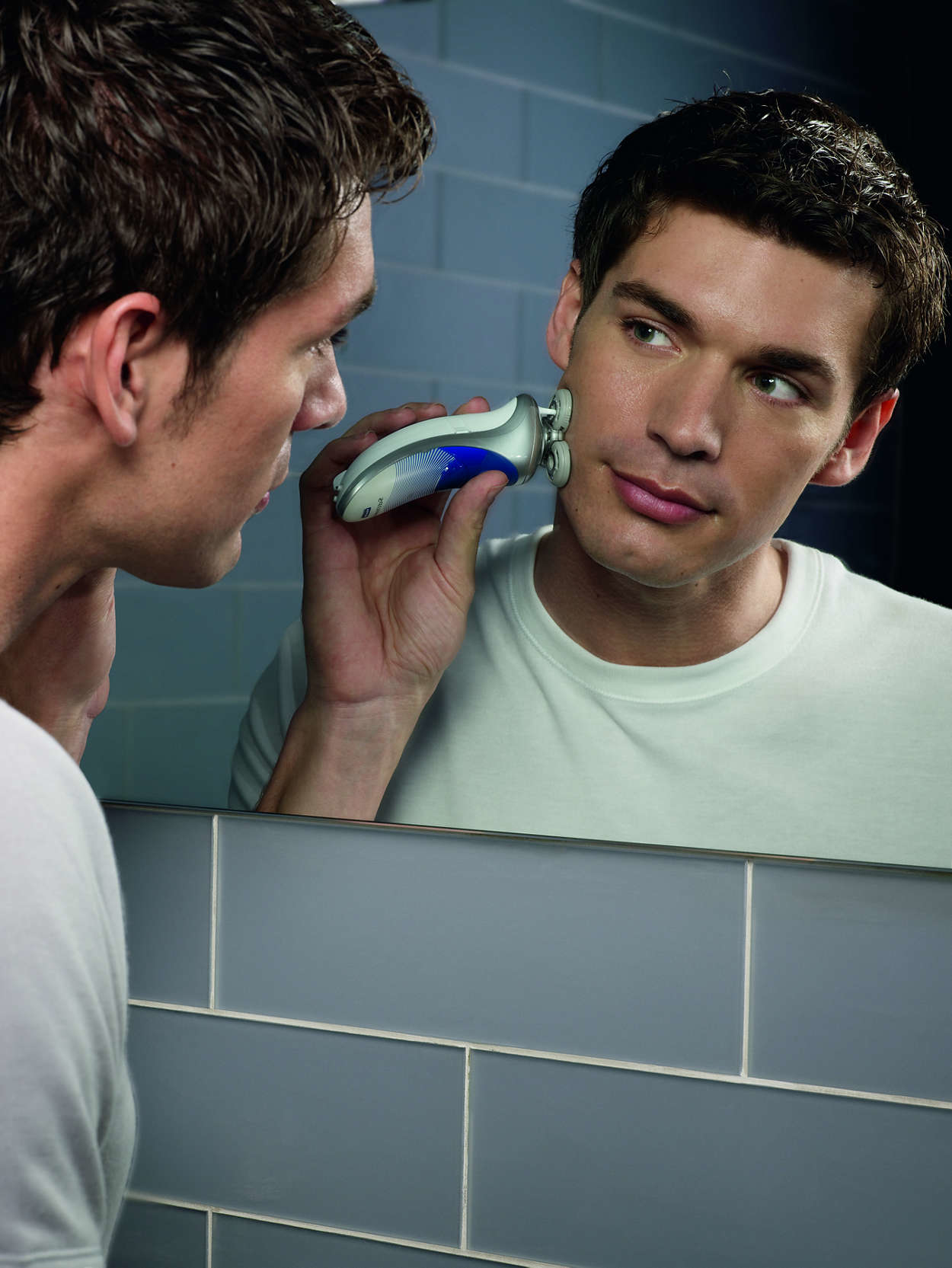 Philips HS8420/24 men's shaver Rotation shaver Blue, Grey – image 6