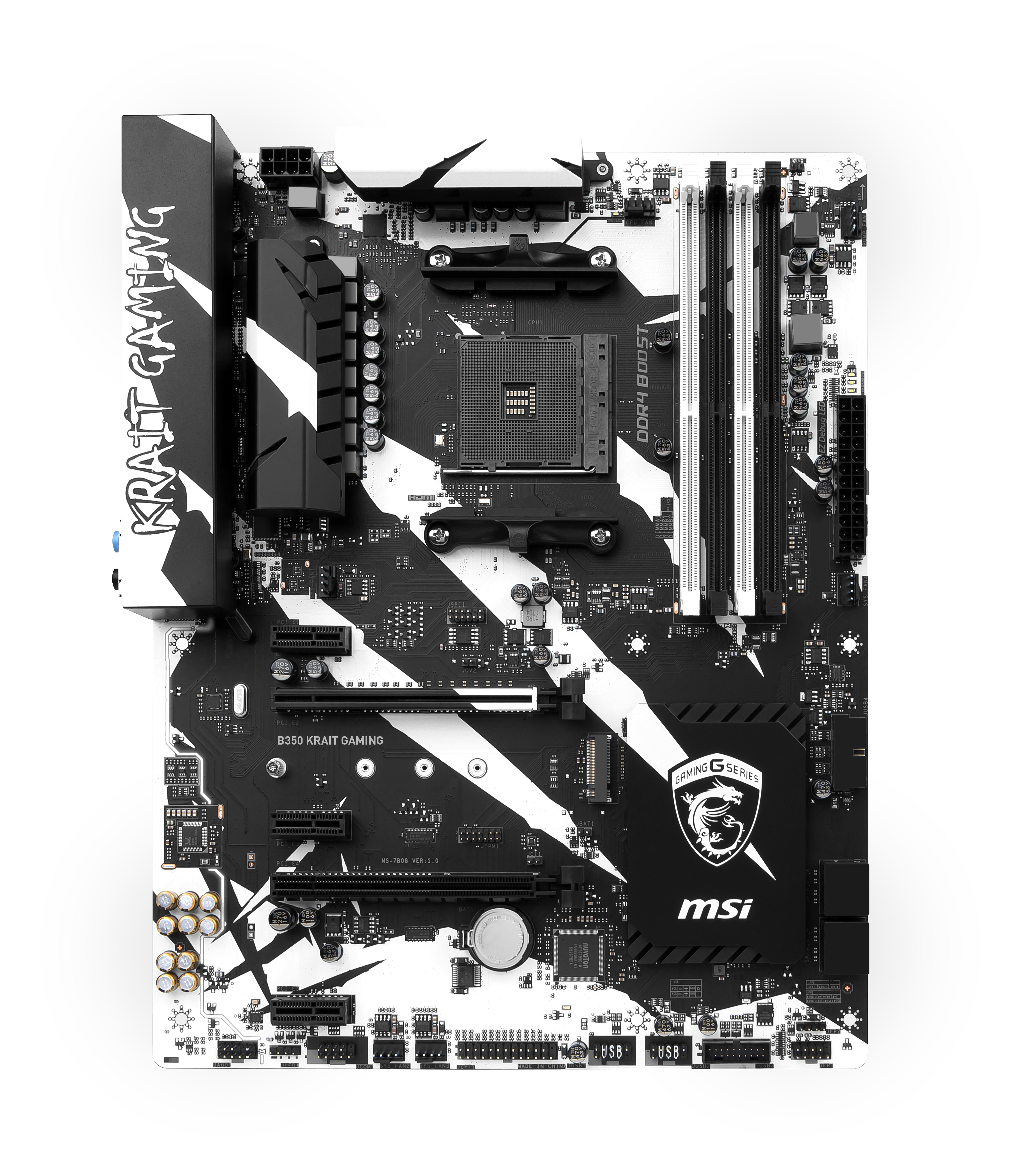 MSI B350 KRAIT GAMING AMD B350 Socket AM4 ATX image 3
