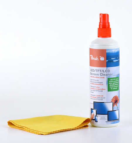 Peach 313282 kit per la pulizia LCD/TFT/Plasma Spruzzo per la pulizia dell'apparecchiatura 250 ml