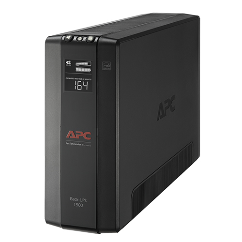 Karşılaştırma APC BX1500M Kesintisiz Güç Kaynağı - 1.5 kVA / 900 W, Sinüs Dalgası Çıkışı, 10x NEMA 5-15R Priz, Kule Tipi {request()->input('language_config')['common']['with']} APC SRV1KRIRK-E 1 kVA / 900 W Rack Tipi Kesintisiz Güç Kaynağı (UPS) (2U)