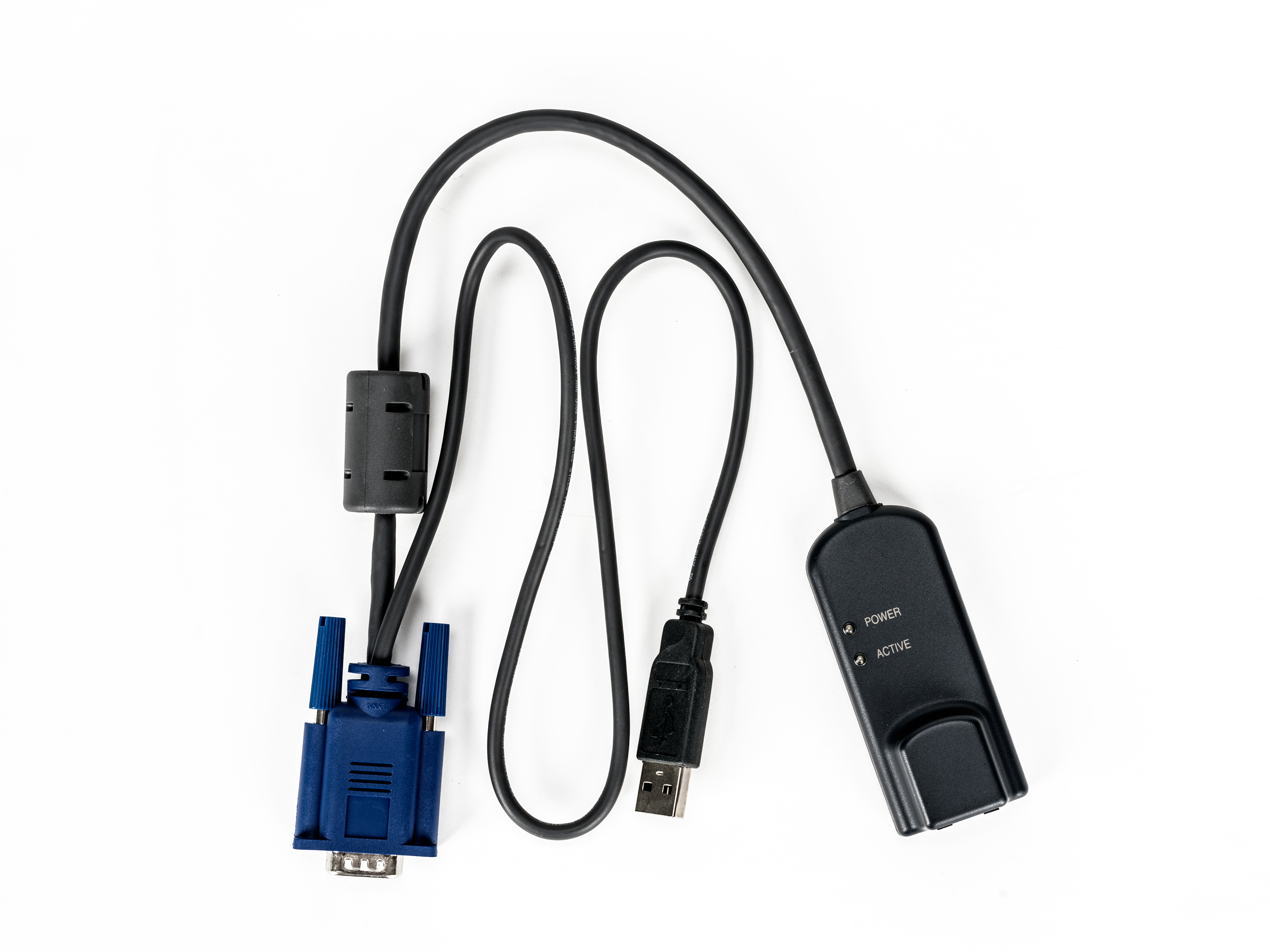 Vertiv Avocent MPUIQ-VMCHS32 USB-grafikadapter 1920 x 1080 pixlar Svart, Blå
