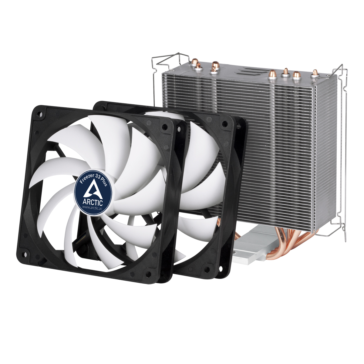 ARCTIC Freezer 33 Plus – Semi Passive Tower CPU Cooler with Push-Pull-Configuration image 4