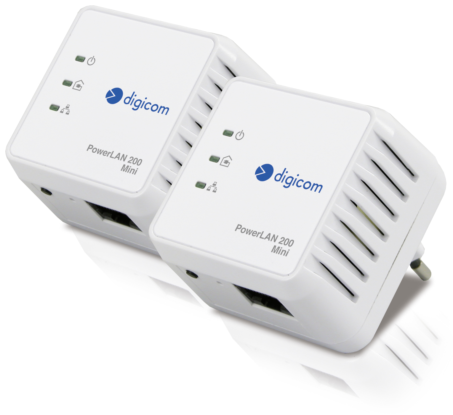 Digicom PL202-A01 200 Mbit/s Ethernet LAN White 2 pc(s) – image 1
