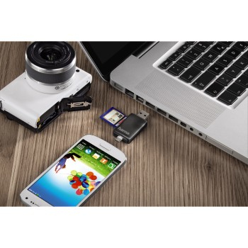 Hama 00123976 card reader USB/Micro-USB Anthracite – image 6