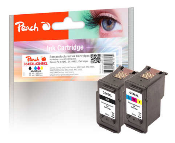 Peach 0F319026 ink cartridge Black, Cyan, Magenta, Yellow