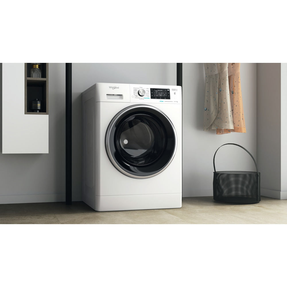 Whirlpool FFWDD1176258B washer dryer Freestanding Top-load White – image 5