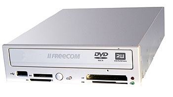 Freecom FC-10 DVD+/-RW with CardReader