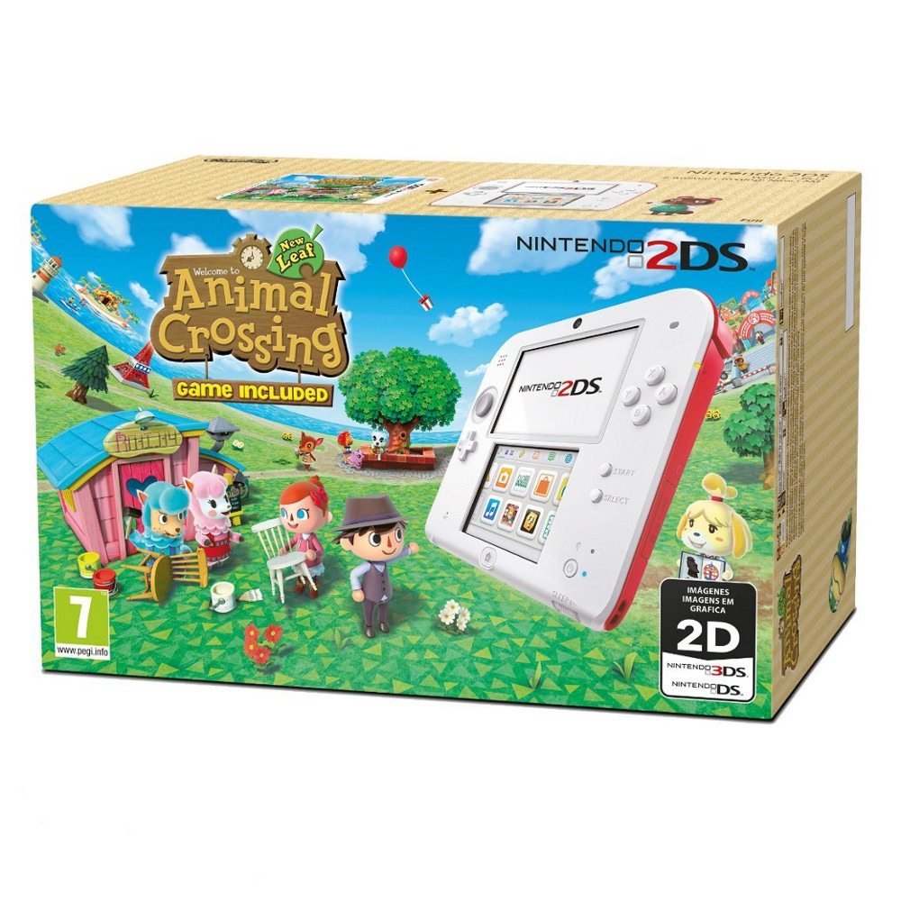 Nintendo 2DS, Pack Animal Crossing New Leaf — vue 1 sur 3