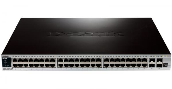 D-Link DGS-3620-52T-SI network switch Managed L3 Black