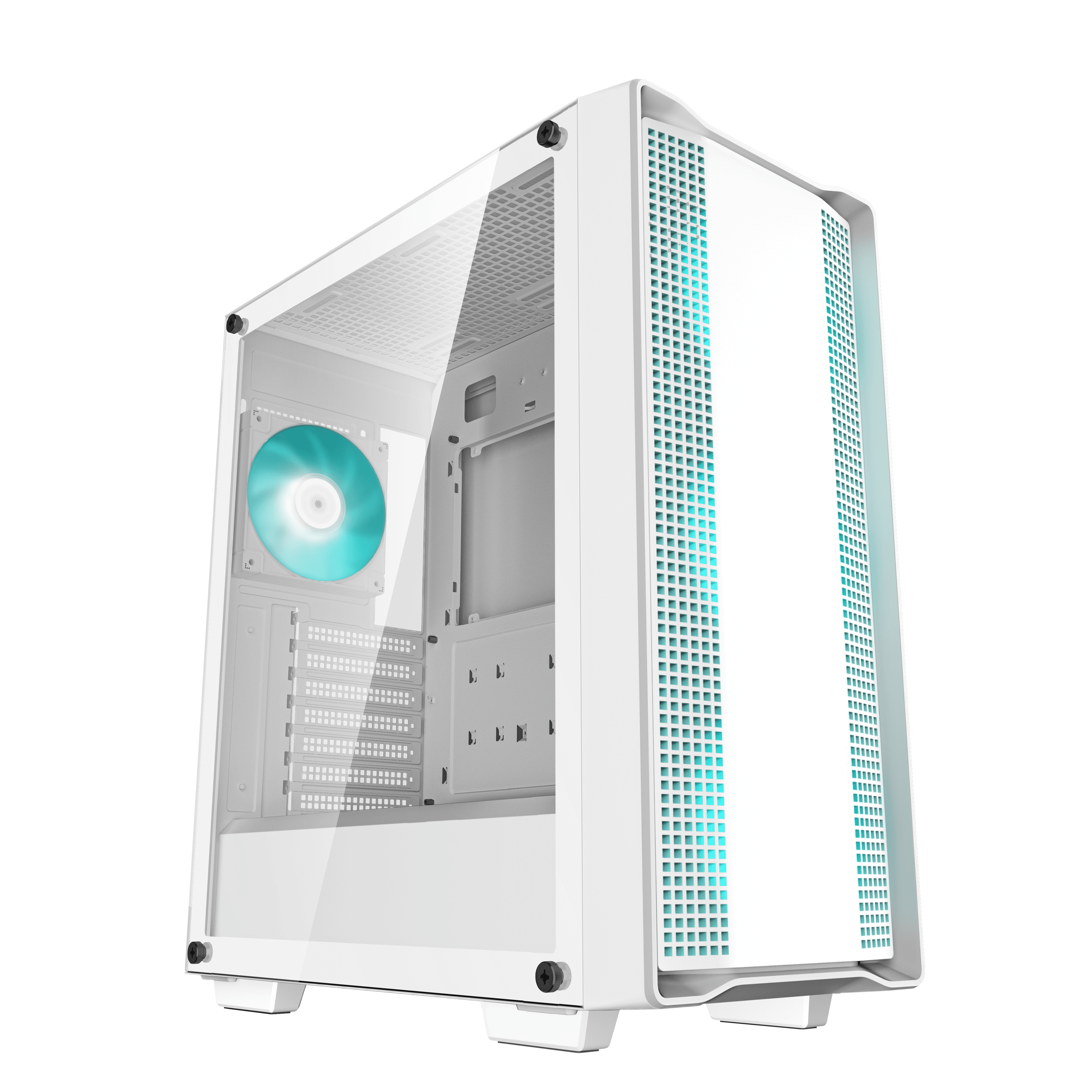 Gabinete Gamer DeepCool CC560 - Media Torre - Mini-ITX/Mico-ATX/ATX - 4 Ventiladores - Panel Lateral - Blanco - R-CC560-WHGAA4-G-2