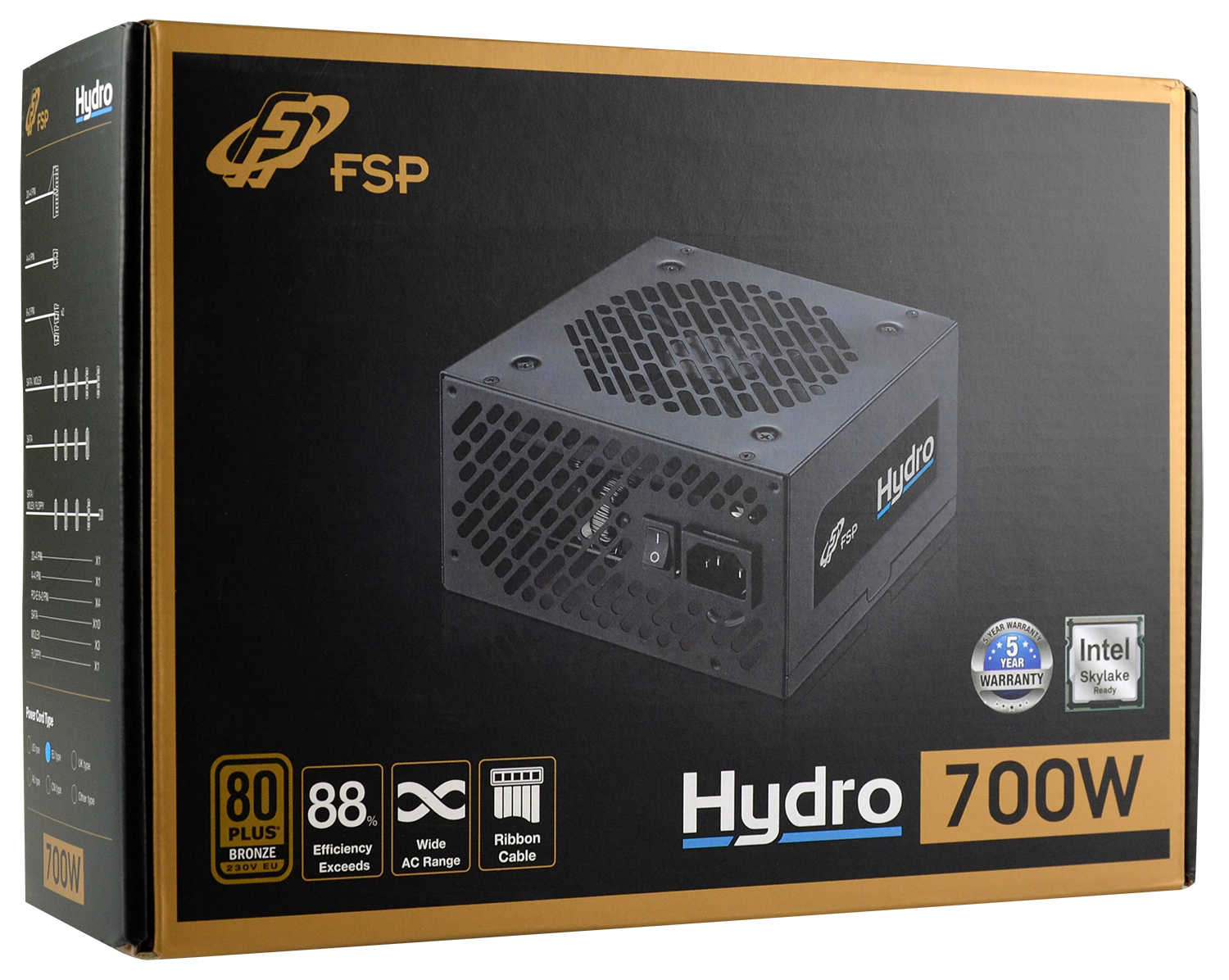 FSP PPA5006401 power supply unit 500 W 20+4 pin ATX ATX Black image 6
